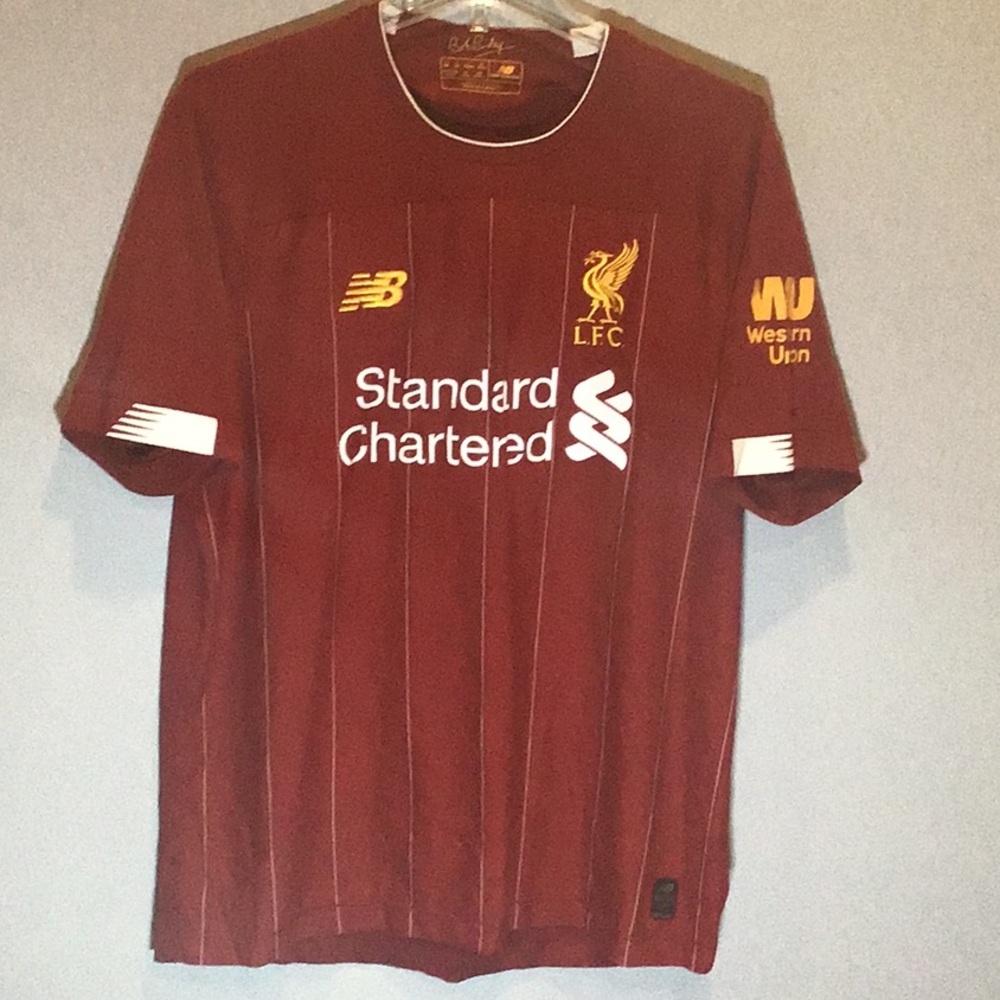 New Balance Liverpool F C LFC #27 soccer jersey